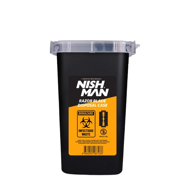 NISHMAN CONTENEDOR CUCHILLAS USADAS 500 ml