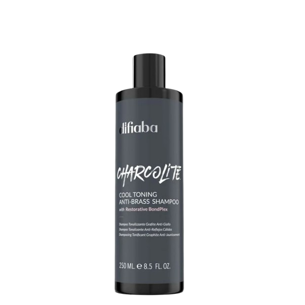DIFIABA CHARCOLITE SHAMPOO  TONALIZANTE ANTI-AMARILLO DE 250ML 