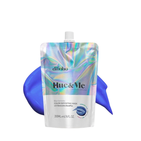 DIFIABA HUE&ME MASCARILLA COLOR  AZUL SORRENTO 200ML