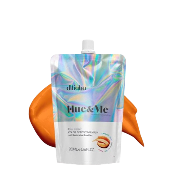 DIFIABA HUE&ME MASCARILLA COLOR COBRE ARDIENTE 200ML
