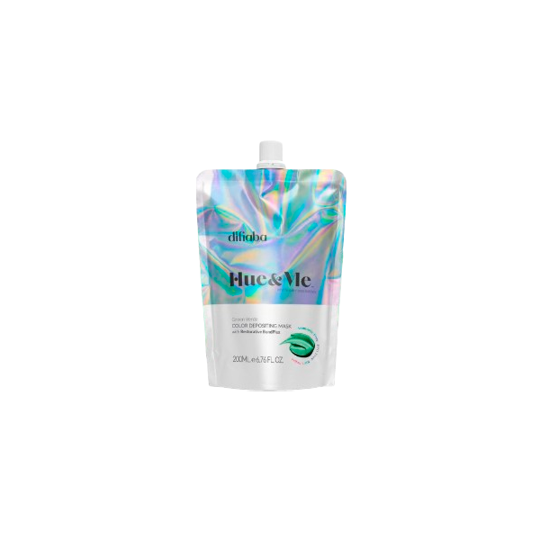 DIFIABA HUE&ME MASCARILLA COLOR VERDE 200 ML