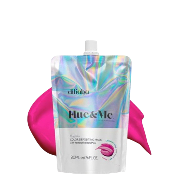 DIFIABA HUE&ME MASCARILLA COLOR MAGENTA 200ML