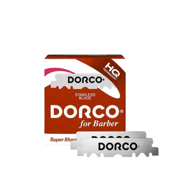 DORCO ROJA CUCHILLAS CORTADAS 100 uds