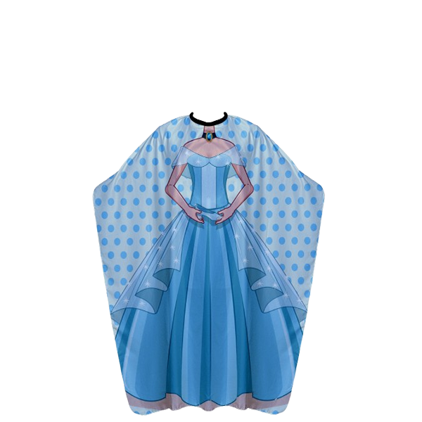 KUATEK CAPA INFANTIL PRINCESA AZUL