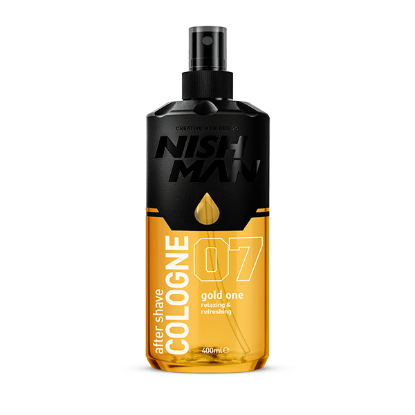 NISHMAN AFTER SHAVE COLONIA GOLD ONE 07 400 ml
