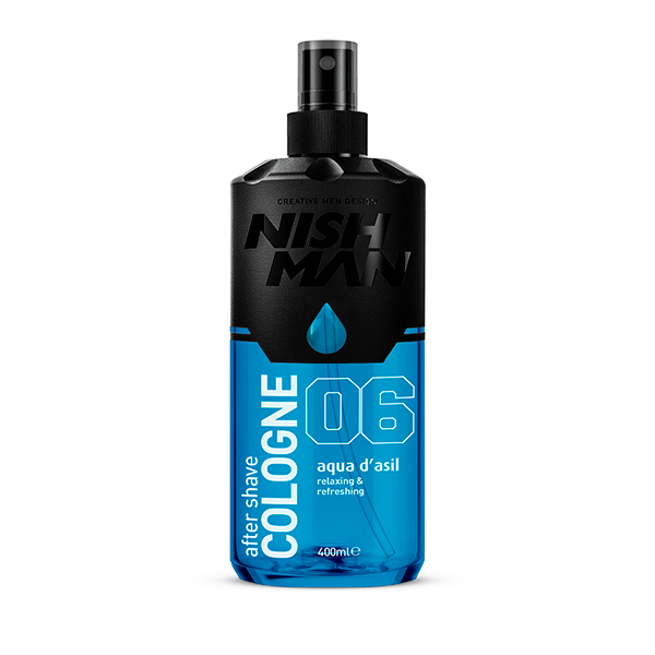NISHMAN AFTER SHAVE COLONIA AQUA D´ASIL 06 400 ml