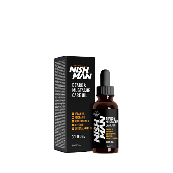 NISHMAN ACEITE DE BARBA GOLD ONE 30 ml