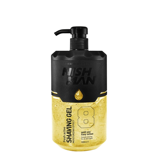 NISHMAN GEL DE AFEITADO GOLD ONE 08 1000 ml
