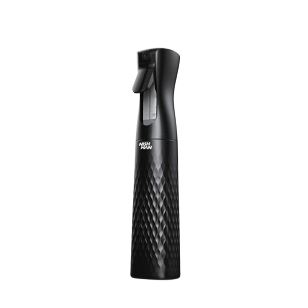 NISHMAN BOTE PULVERIZADOR NEGRO 300ml