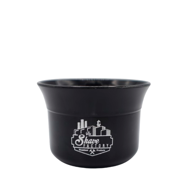 TSF TAZA DE AFEITADO DE PLASTICO NEGRA