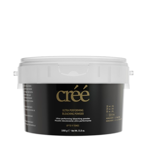 CREE POLVO DECOLORANTE 9 TONOS 1000 GR