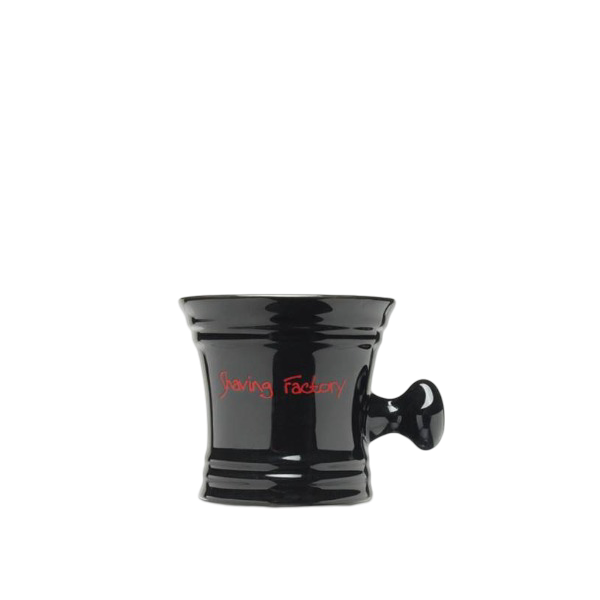 TSF TAZA DE AFEITADO CERAMICA NEGRA