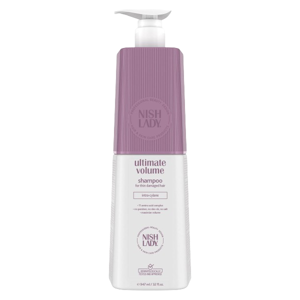 NISHLADY SHAMPOO  ULTIMATE VOLUME 947 ML