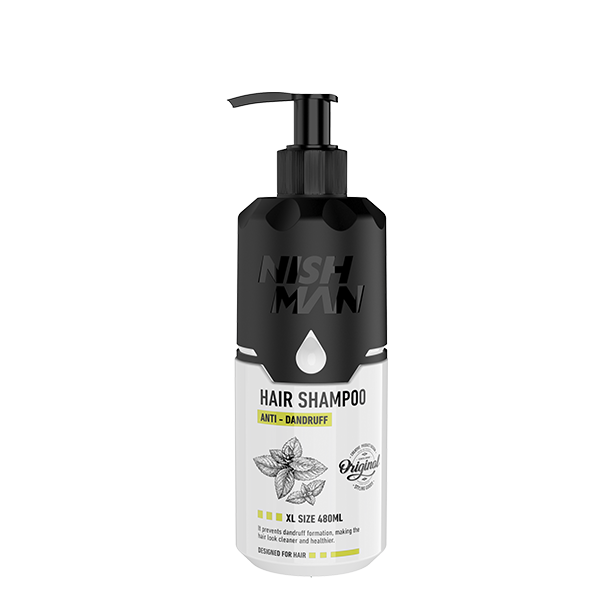 NISHMAN SHAMPOO ANTI-CASPA 480 ML
