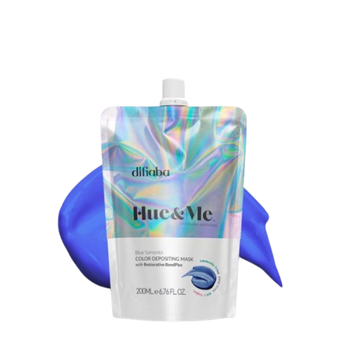 [DF04364] DIFIABA HUE&ME MASCARILLA COLOR  AZUL SORRENTO 200ML