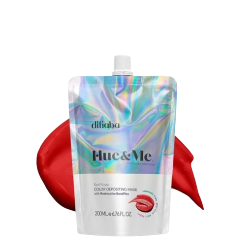 [DF04388] DIFIABA HUE&ME MASCARILLA COLOR ROJO ROSSO 200 ML