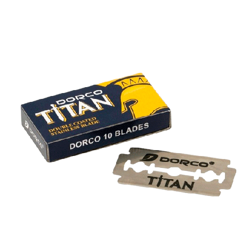 [CAF-TIT-100] DORCO TITAN CUCHILLAS ENTERA 100 UND