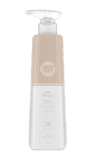 [NL-MILK-SHAM-947] NISHLADY MILK THERAPY SHAMPOO 947 ML
