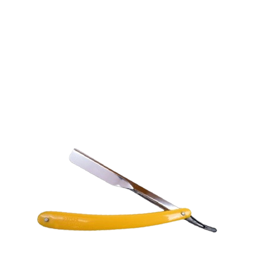 [NMN-176-YEL] NISHMAN NAVAJA DE CARRIL DE PLASTICO AMARILLA 1044Y