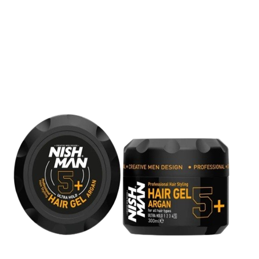 [NMN-178] NISHMAN GEL GOMINA CON ARGAN ULTRA FUERTE 5+ 300 ml