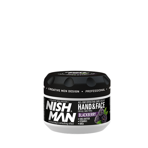 [NMN-128-BLA] NISHMAN CREMA DE MANOS Y CARA MORA 300 ml