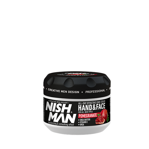 [NMN-128-POM] NISHMAN CREMA DE MANOS Y CARA GRANADA 300 ml