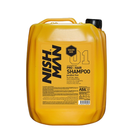 [NMN-117-5000] NISHMAN SHAMPOO LIBRE PARABENOS 01 5000 ml