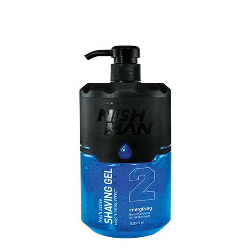 [NMN-114-02] NISHMAN GEL DE AFEITADO BLUE ENERGIZING 02 1000 ml