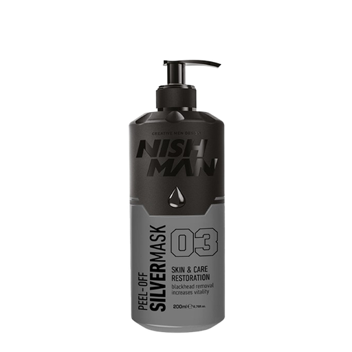 [NMN-161-SIL] NISHMAN MASCARILLA PLATA PEEL-OFF 03 200 ML