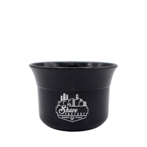 [TSF161A] TSF TAZA DE AFEITADO DE PLASTICO NEGRA