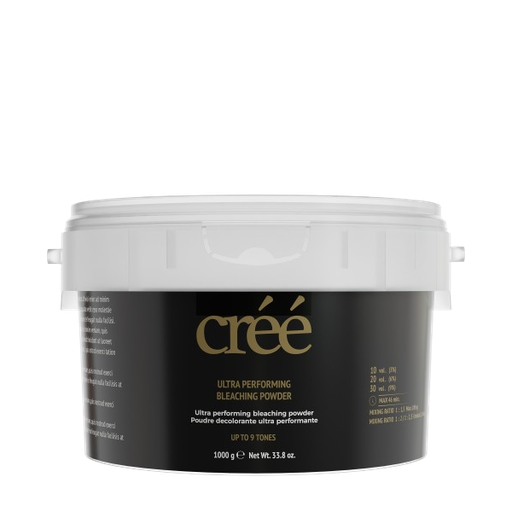[CR-DEC-1000] CREE POLVO DECOLORANTE 9 TONOS 1000 GR