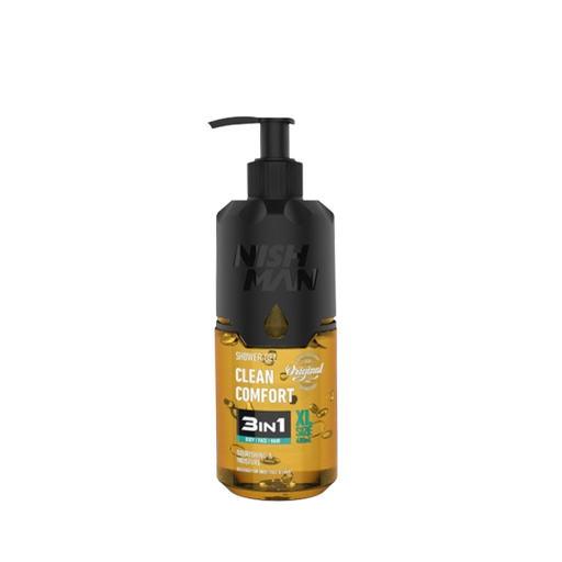 [NMN-225-CLE] NISHMAN GEL DE BAÑO CLEAN COMFORT 480 ML